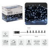 LAMPKI LED 300L ZIMNY BIAŁY DŁ. 3 + 15 M WEWN/ZEWN *9515
