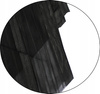 MAGNETIC CURTAIN AGAINST INSECTS ON DOOR 80/90/100 X 210/220 CM BLACK