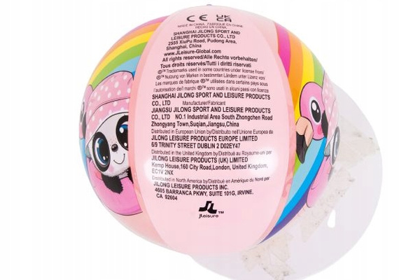 PLÁŽOVÁ LOPTA PANDA 40CM MIX VZOROV *7289