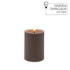 CANDLE LED GRIS 7 X 10 CM *9391