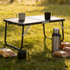TOURIST FOLDING TABLE BLACK 60x40x26,5 CM