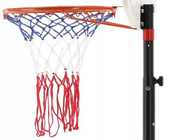 KOSZ DO KOSZYKÓWKI NA REGULOWANYM STOJAKU 165 - 205 CM