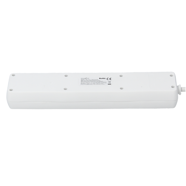 Prelungitor cu 5 prize și întrerupător 5 m alb *8749