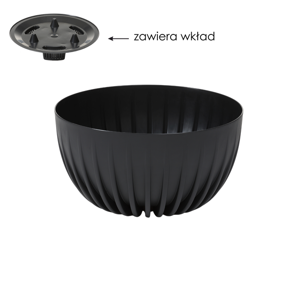 MISA MIRA 240 MM ECO RECYCLED – CZARNY *9172*