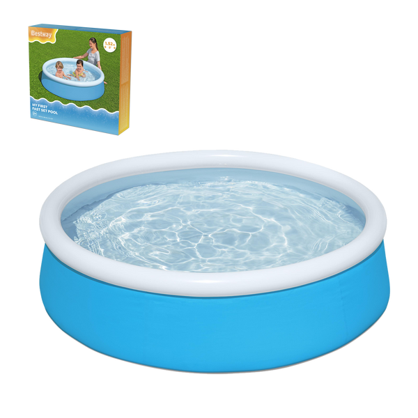 Bestway® 5' x 15"/1.52m x 38cm My First Fast Set Pool