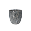 CERAMIC PLANT POT COVER 26 X 26 X 27 CM MARBLE EFFECT