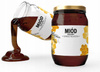 SET OF 100 HONEYCOMB LABELS - NEEDLE DROP 154 x 60 MM