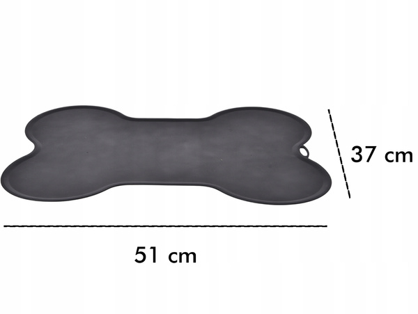 ANTISKLOPLISOVÁ PODLOŽKA POD MÍSU 51 X 37 X 0,8 CM KOSTKA disp=12ks *9547