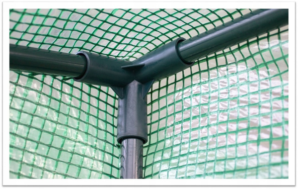 SZKLARNIA OGRODOWA NA POMIDORY 3 x 1 x 2 M ZIELONA Z OPCJĄ DODATKOWEJ WENTYLACJI