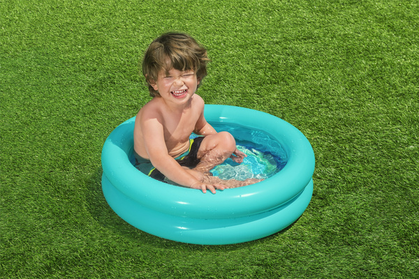 Bestway® 24" x H6"/61cm x H15cm Round 2-Ring Kiddie Pool