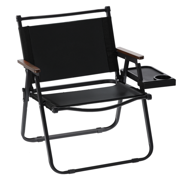 KRZESŁO TURYSTYCZNE / WĘDKARSKIE SKŁADANE Z PODSTAWKĄ 52 x 43 x 67 CM