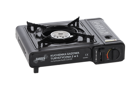 TOURIST GAS COOKER FOR CARTRIDGES 34 X 26 X 9 CM