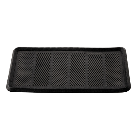 BOOT TRAY MATS BLACK MIXED DESIGNS