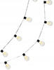 SOLAR GARDEN GARLAND LENGTH 2 + 1.8 M STRIPES 10 LED WARM WHITE