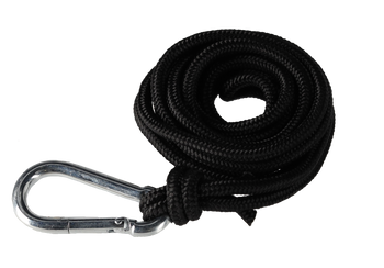 ZESTAW DO MOCOWANIA HAMAKA - LINY Z KARABIŃCZYKAMI - UDŹWIG 200 KG