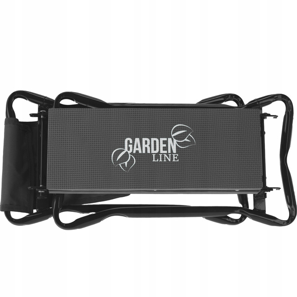 GARDEN KNEELER STOOL BLACK 59 x 27,5 x 49CM