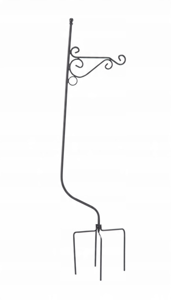 STOJÁK NA ROSTLINY 122 CM MIX VZORŮ ČERNÝ disp=8ks *5523