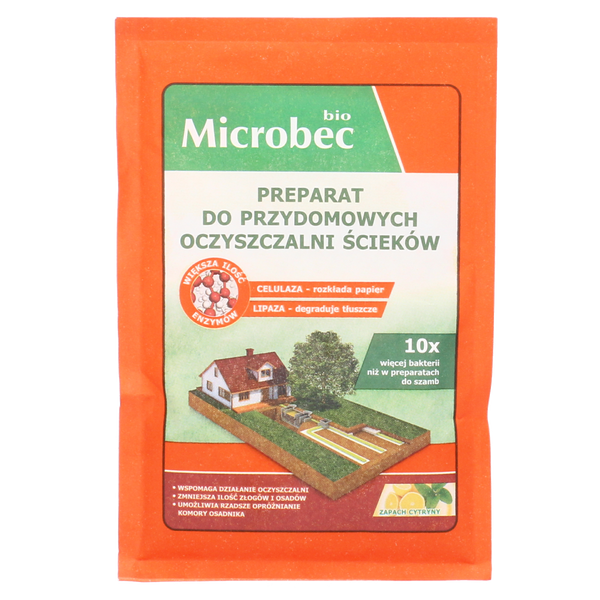 MICROBEC BIO AKTYWATOR DO PRZYDOMOWYCH OCZYSZCZALNI 35 G *8753*