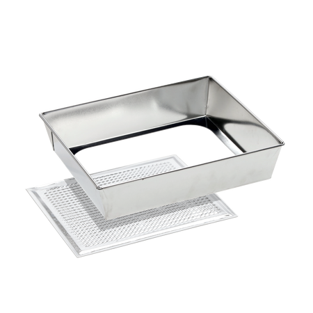 BLACHA FAKTUROWANA 28X23,5X6CM Z DNEM WYJMOWANYM*1760