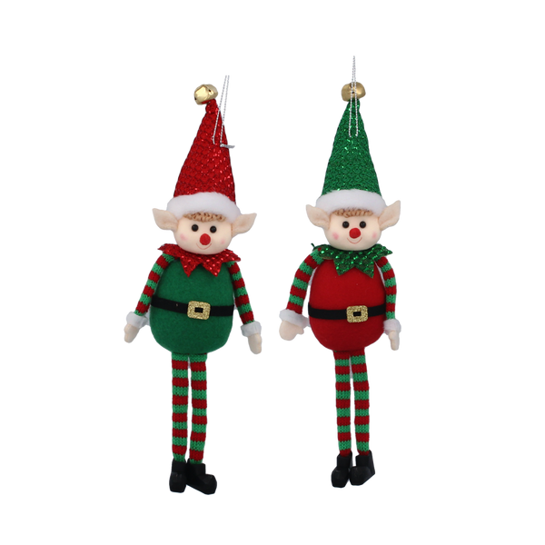 CHRISTMAS DECORATION - ELF MIX DESIGNS 10 x 28 CM