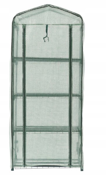 SZKLARNIA OGRODOWA Z CZTEREMA PÓŁKAMI 69 X 49 X H160cm