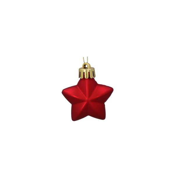 SET OF 60 CHRISTMAS ORNAMENTS RED/GOLD/SILVER MIX DESIGNS