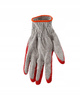 SET DE 10 PERECHI DE MĂNUȘI DE PROTECȚIE "VAMPIRKI" TRICOTATE ROȘII/ALBASTRE ACOPERITE CU LATEX *7017