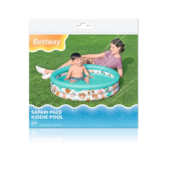 Bestway® 40" x H10"/1.02m x H25cm Coral Kids Pool