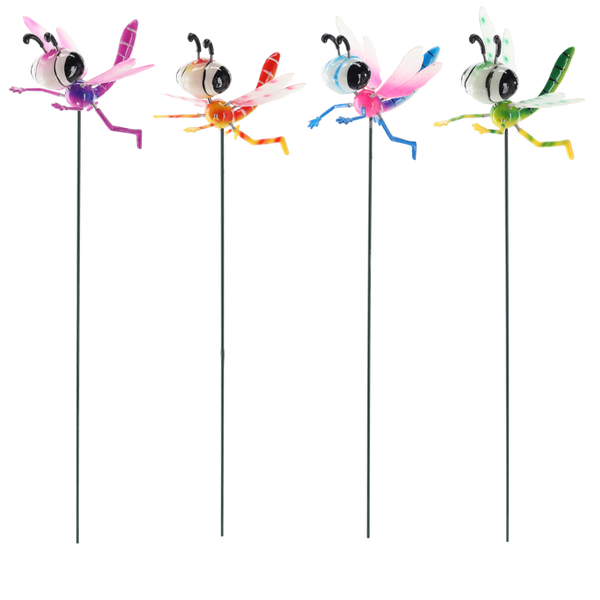 OZDOBNÝ STAV NA PIKU DO KADERE / ZAHRADY - VÁŽKA 11 CM / 50 CM *5412