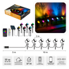 REFLEKTORY OGRODOWE SMART LED 6L MULTIKOLOR, DŁ. 3 + 10 M WEWN/ZEWN *9315