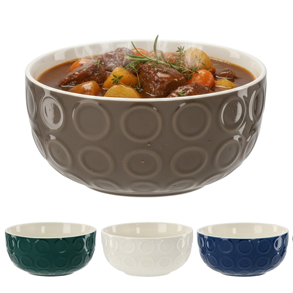 MISKA PORCELANOWA 550 ML "RING" opak=4szt *7377