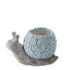 GARDEN POT – BLUE SNAIL 35 X 21,4 X 21,7 CM