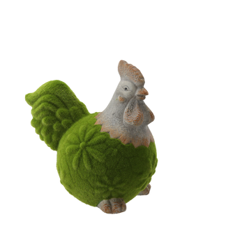 FIGURĂ DE PAȘTE - GĂINA VERDE 23,5 x 15,5 x 23,5 CM *6983