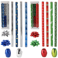 VÁNOČNÍ BALENÍ DÁRKŮ 70 x200 CM MODERNÍ MIX VZORŮ *6550