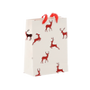 CHRISTMAS GIFT BAG REINDEERS 18 x 24 x 8 CM