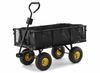 WÓZEK OGRODOWY DWUFUNKCYJNY CZARNY 