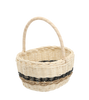 BASKET WITH HANDLE 22 x 17 x 11/21 CM