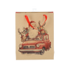 CHRISTMAS GIFT BAG SANTA CLAUS 26 x 32 x 10 CM