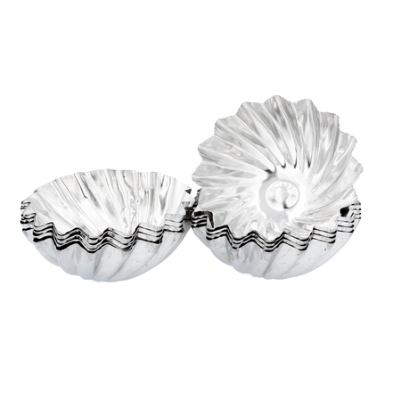 Set de 10 forme pentru brioșe 65mm cu șurub *0228