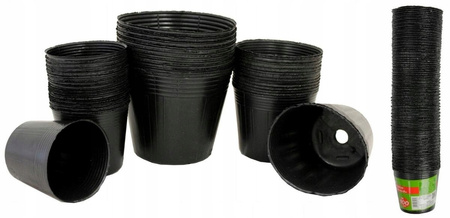 SADA 100KS KVĚTINÁČŮ NA VYSÉVÁNÍ 6 x 5,8 CM balení=10ks *9430