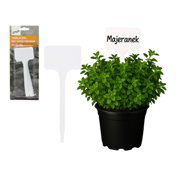 Set de 8 etichete din plastic pentru marcarea plantelor ambalaj=12buc *9690