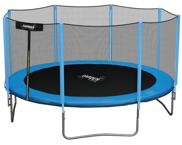 Trampolína 12ft 374 cm s žebříkem a ochrannou sítí *9887