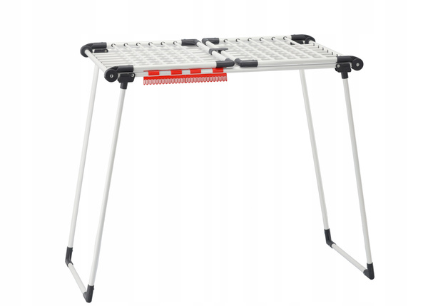 USCAȚOR DE RUFĂ CU DOUĂ MÂINI PENTRU ȘOSETE "RENATA" ALB 174 x 61 x 106 CM *1419