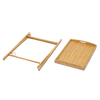 SKŁADANY BAMBUSOWY STOLIK - TACA 49 x 35 x 59 CM *6569