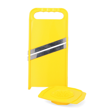 VEGETABLE SLICER WITH PUSHER