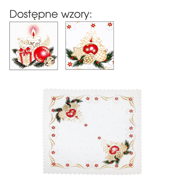 UBRUSA 46X46 Balení 1 ks Vánoce *4426