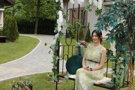GARDEN PERGOLA WITH BENCH