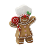 FIGURKA BOŻONAR. - PIERNIKOWY LUDZIK CHŁOPCZYK/DZIEWCZYNKA 25 X 9,5 X 35,5 CM LED *0950