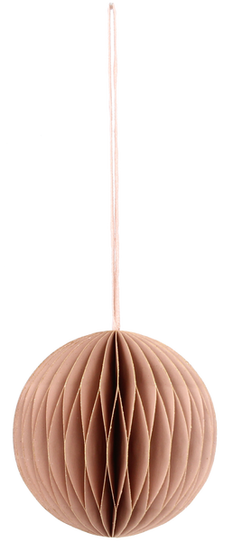 KPL. 6 ozdob na stromeček z papíru FI 8 cm mix barev balení=6ks *2211