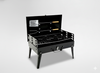 FOLDABLE TRAVEL GRILL SUITCASE WITH FORKS AND SHOVEL 44 X 23 X 48 CM